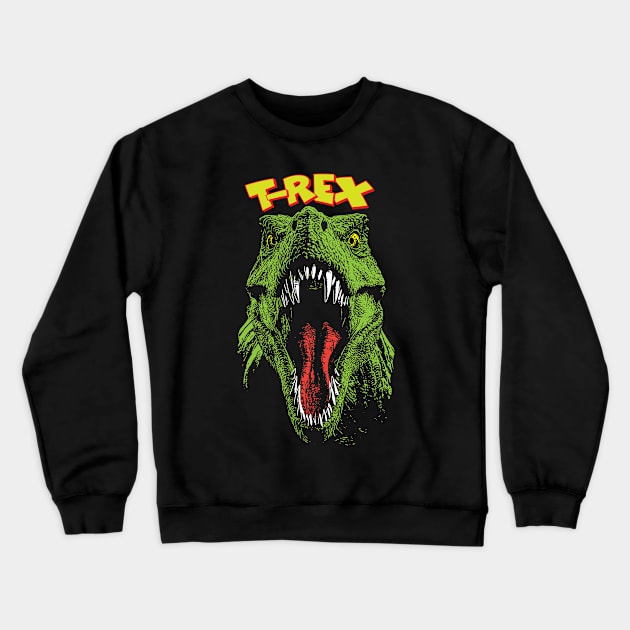 TRex Crewneck Sweatshirt by 